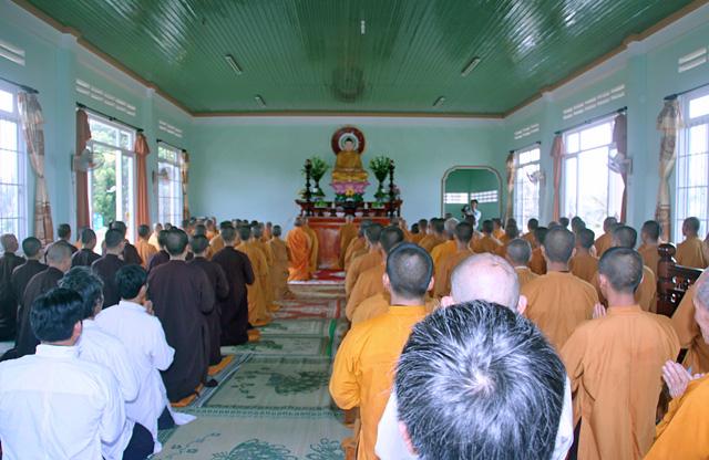 Gia Lai: Tịnh Xá Ngọc Túc Khóa Bồi Dưỡng Đạo Hạnh Dành Cho Sa Di-Sa Di Ni- Tập Sự Giáo Đoàn III Hệ Phái Khất Sĩ