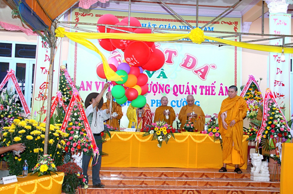 Lễ Đặt Đá và An Vị Tôn Tượng Bồ Tát Quán Thế Âm