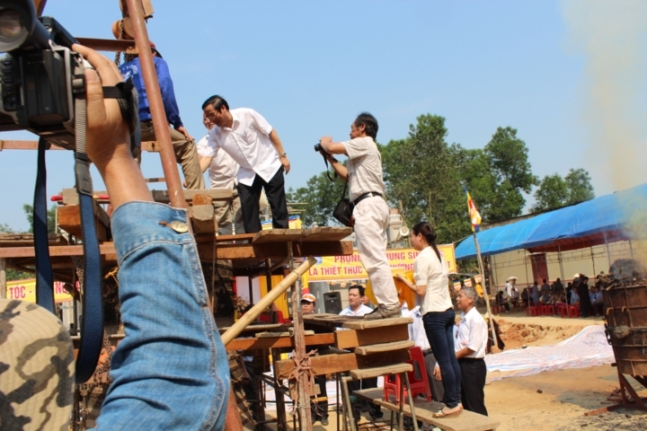 Hà Tĩnh: Lễ đúc Đại Hồng Chung chùa Đá