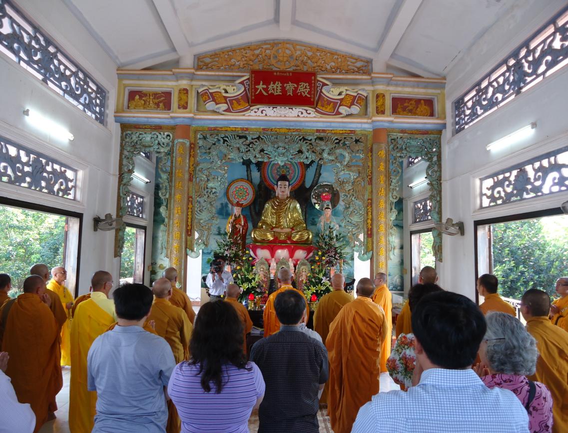 Đồng Nai: Lễ rót đồng đúc Đại Hồng Chung chùa Bảo Quang