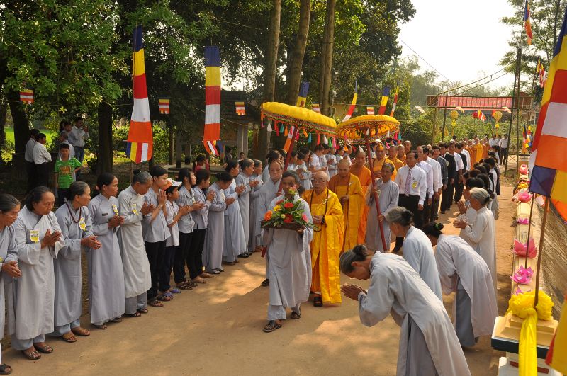 Quảng Trị: lễ khánh thành, an vị tượng đài Quán Thế Âm trang nghiêm và trọng thể tại chùa Khánh An