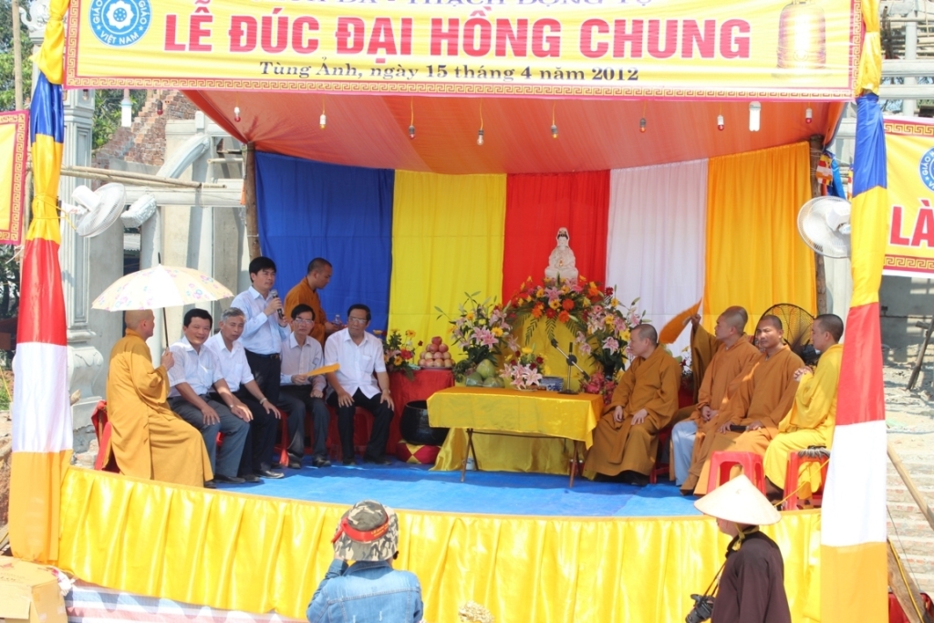 Hà Tĩnh: Lễ đúc Đại Hồng Chung chùa Đá