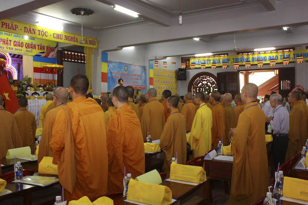 TP: HCM : Đại hội Đại biểu Phật giáo Q. Tân Bình