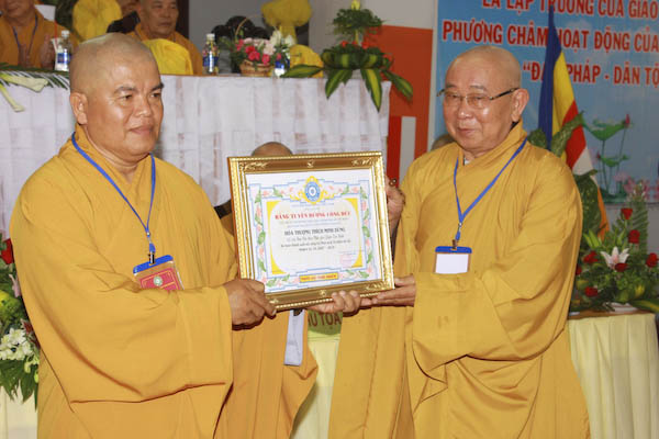 TP: HCM : Đại hội Đại biểu Phật giáo Q. Tân Bình