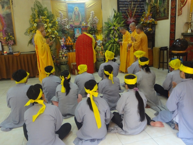 TP.HCM: Chùa Giác Ngộ di quan nhục thân cố Sa Di Ni Thích Nữ Chơn Huyền về nơi an nghĩ cuối cùng