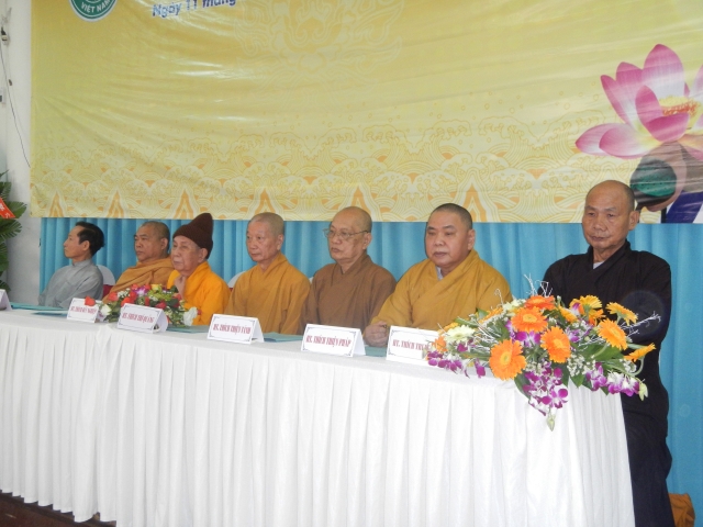 TP.HCM: Lễ khai giảng khóa cao học Phật học khóa I  (2012 – 2014) ở Học viện Phật giáo Việt Nam tại TP.HCM