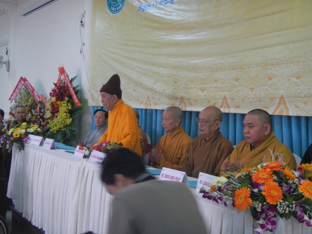 TP.HCM: Lễ khai giảng khóa cao học Phật học khóa I  (2012 – 2014) ở Học viện Phật giáo Việt Nam tại TP.HCM