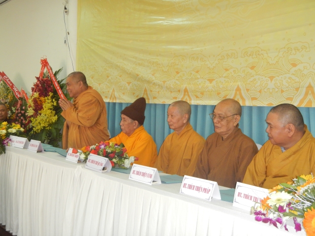 TP.HCM: Lễ khai giảng khóa cao học Phật học khóa I  (2012 – 2014) ở Học viện Phật giáo Việt Nam tại TP.HCM