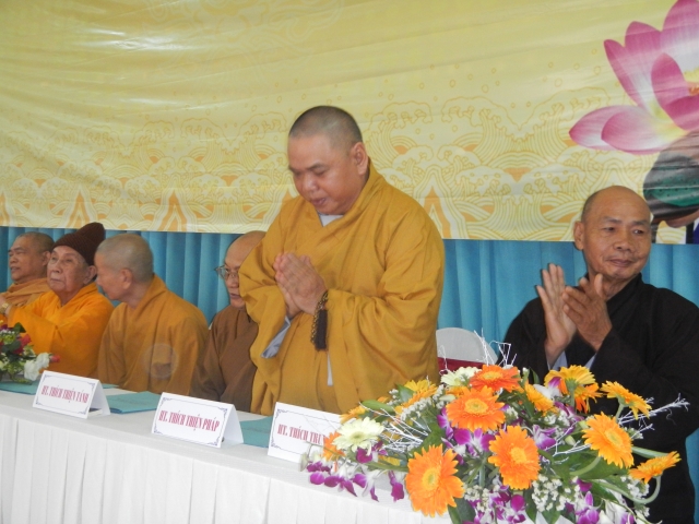 TP.HCM: Lễ khai giảng khóa cao học Phật học khóa I  (2012 – 2014) ở Học viện Phật giáo Việt Nam tại TP.HCM