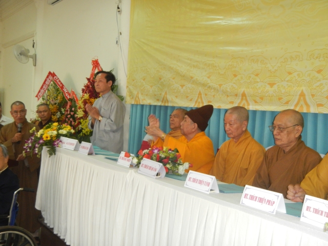 TP.HCM: Lễ khai giảng khóa cao học Phật học khóa I  (2012 – 2014) ở Học viện Phật giáo Việt Nam tại TP.HCM