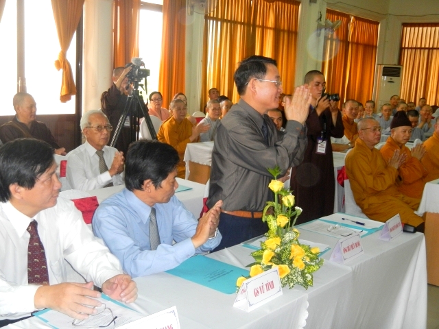 TP.HCM: Lễ khai giảng khóa cao học Phật học khóa I  (2012 – 2014) ở Học viện Phật giáo Việt Nam tại TP.HCM