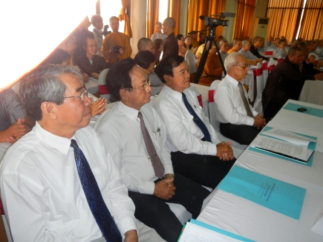 TP.HCM: Lễ khai giảng khóa cao học Phật học khóa I  (2012 – 2014) ở Học viện Phật giáo Việt Nam tại TP.HCM