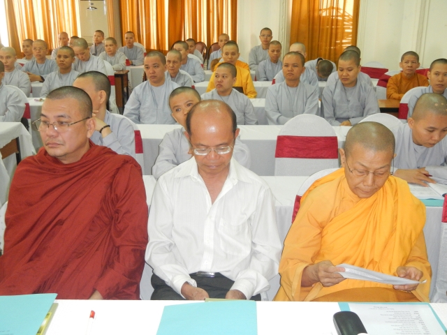 TP.HCM: Lễ khai giảng khóa cao học Phật học khóa I  (2012 – 2014) ở Học viện Phật giáo Việt Nam tại TP.HCM