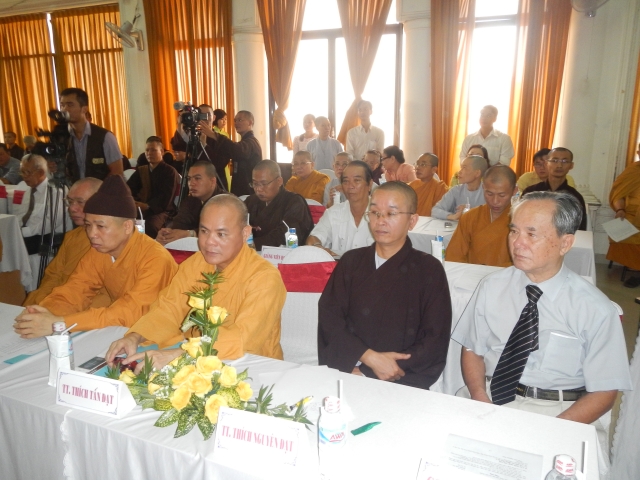 TP.HCM: Lễ khai giảng khóa cao học Phật học khóa I  (2012 – 2014) ở Học viện Phật giáo Việt Nam tại TP.HCM