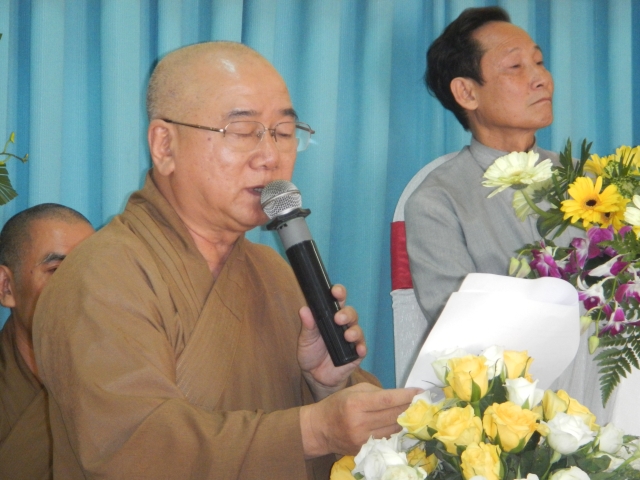 TP.HCM: Lễ khai giảng khóa cao học Phật học khóa I  (2012 – 2014) ở Học viện Phật giáo Việt Nam tại TP.HCM