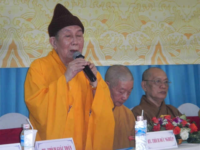 TP.HCM: Lễ khai giảng khóa cao học Phật học khóa I  (2012 – 2014) ở Học viện Phật giáo Việt Nam tại TP.HCM