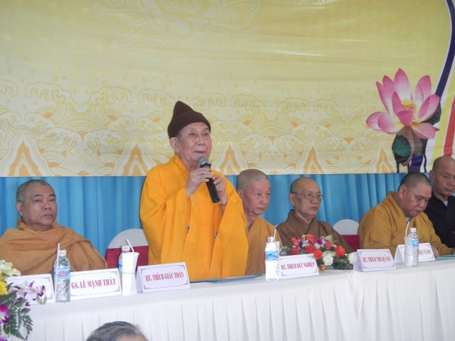 TP.HCM: Lễ khai giảng khóa cao học Phật học khóa I  (2012 – 2014) ở Học viện Phật giáo Việt Nam tại TP.HCM