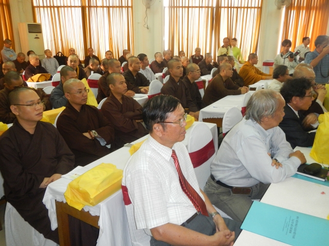 TP.HCM: Lễ khai giảng khóa cao học Phật học khóa I  (2012 – 2014) ở Học viện Phật giáo Việt Nam tại TP.HCM