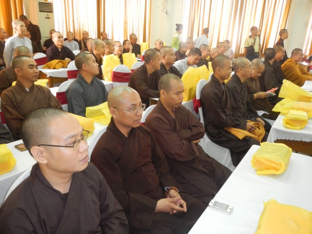 TP.HCM: Lễ khai giảng khóa cao học Phật học khóa I  (2012 – 2014) ở Học viện Phật giáo Việt Nam tại TP.HCM