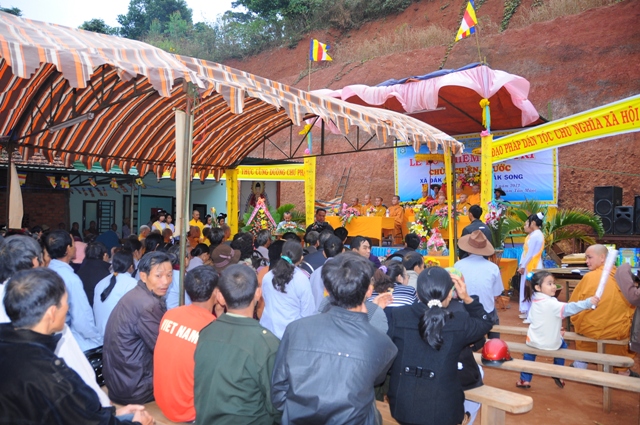 Đăk Nông: Lễ bổ nhiệm Trụ trì chùa Thiên Phước