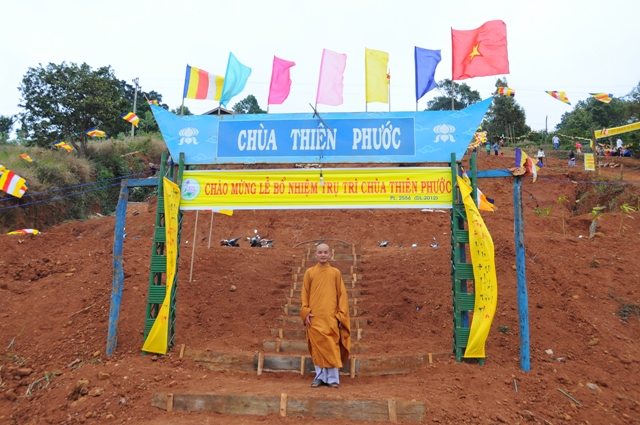 Đăk Nông: Lễ bổ nhiệm Trụ trì chùa Thiên Phước
