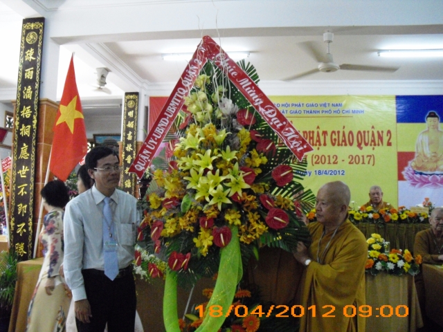 TP. HCM: Đại hội Đại biểu Phật giáo Q2 nhiệm kỳ VIII (2012 - 2017)
