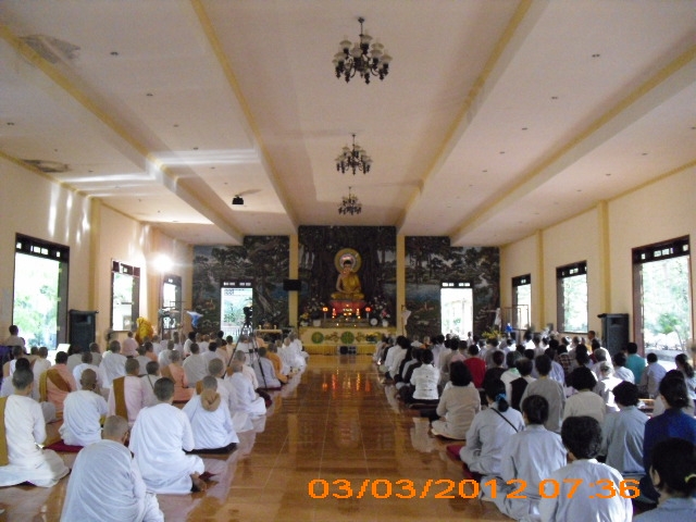 Khóa Tu Thiền Đầu Năm 2012 Tại Thiền Viện Phước Sơn