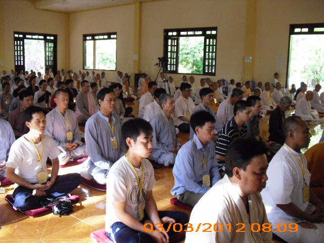 Khóa Tu Thiền Đầu Năm 2012 Tại Thiền Viện Phước Sơn