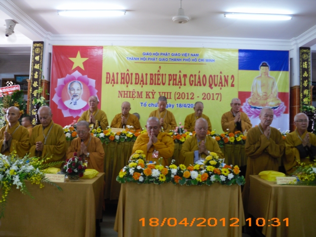 TP. HCM: Đại hội Đại biểu Phật giáo Q2 nhiệm kỳ VIII (2012 - 2017)