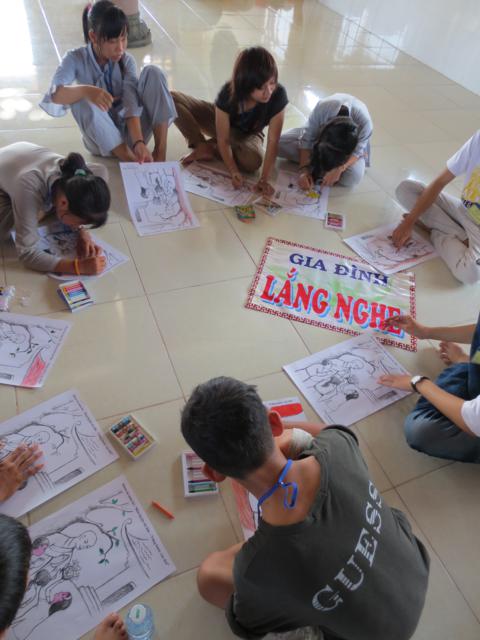 Cần Giuộc: Không khí rộn ràng khóa tu mùa hè lần thức nhất, chủ đề “Rèn luyện tài đức – Vững bước vào đời”
