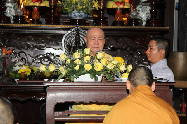 Đại Lão Hoà Thượng Trưởng Ban Trị Sự Tỉnh Hội Phật Giáo Khánh Hòa viếng thăm chùa Kỳ Viên Trung Nghĩa