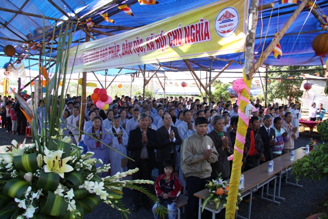 Đăk Nông: Lễ bổ nhiệm trụ trì chùa Phước Điền