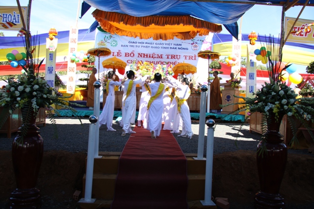 Đăk Nông: Lễ bổ nhiệm trụ trì chùa Phước Điền
