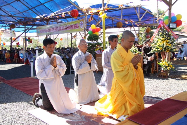 Đăk Nông: Lễ bổ nhiệm trụ trì chùa Phước Điền