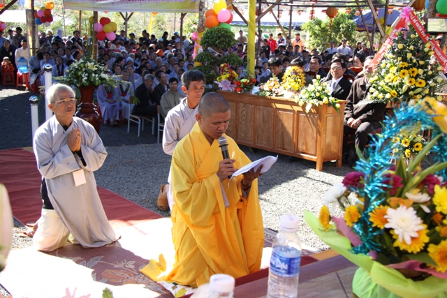 Đăk Nông: Lễ bổ nhiệm trụ trì chùa Phước Điền