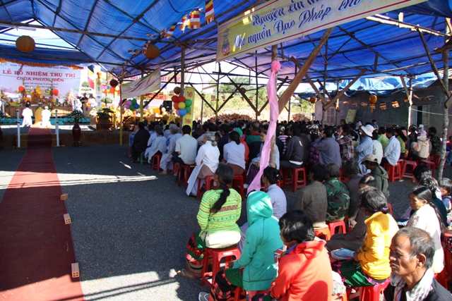 Đăk Nông: Lễ bổ nhiệm trụ trì chùa Phước Điền