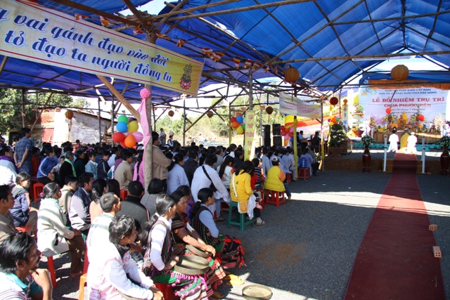 Đăk Nông: Lễ bổ nhiệm trụ trì chùa Phước Điền