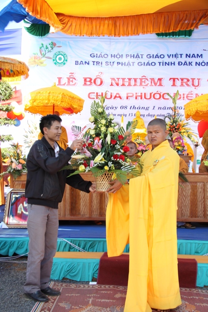 Đăk Nông: Lễ bổ nhiệm trụ trì chùa Phước Điền