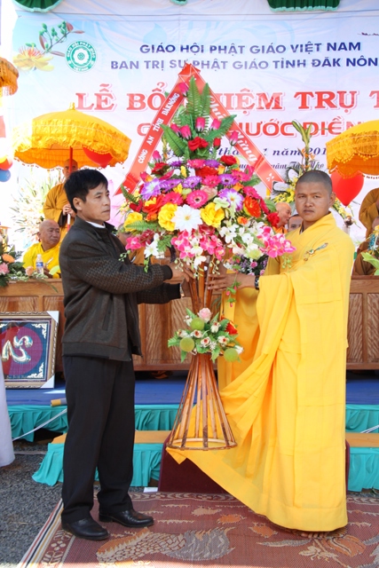 Đăk Nông: Lễ bổ nhiệm trụ trì chùa Phước Điền