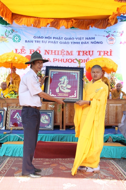 Đăk Nông: Lễ bổ nhiệm trụ trì chùa Phước Điền