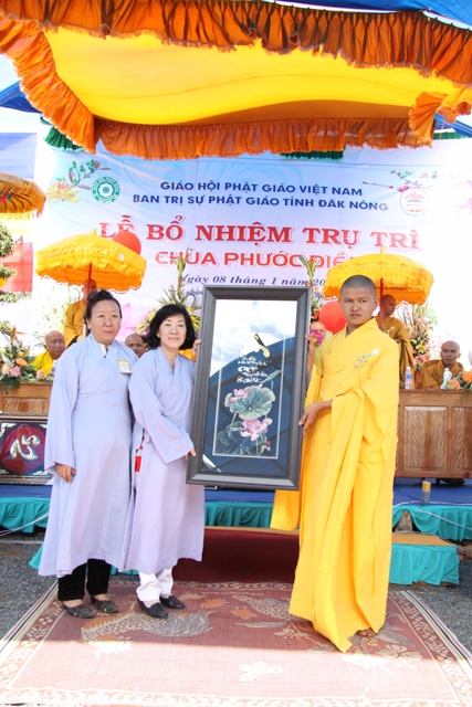 Đăk Nông: Lễ bổ nhiệm trụ trì chùa Phước Điền