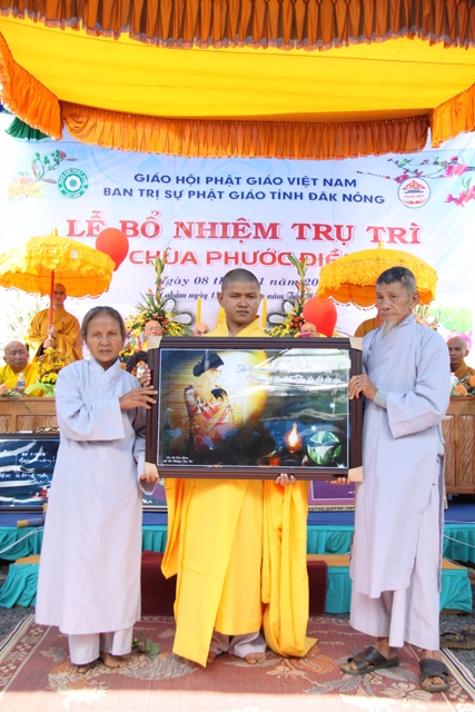 Đăk Nông: Lễ bổ nhiệm trụ trì chùa Phước Điền
