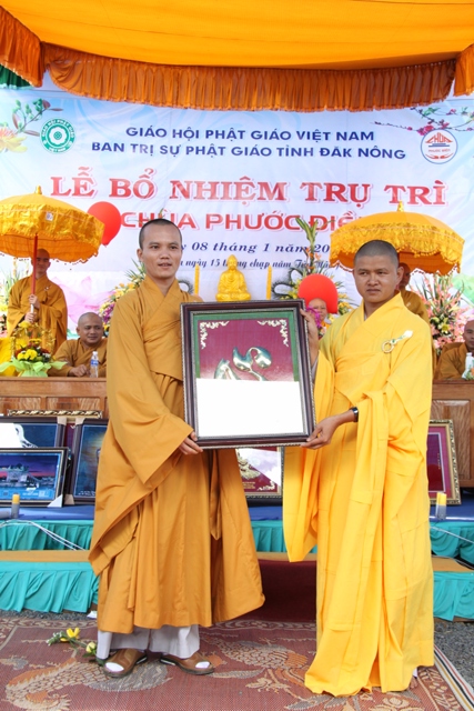 Đăk Nông: Lễ bổ nhiệm trụ trì chùa Phước Điền