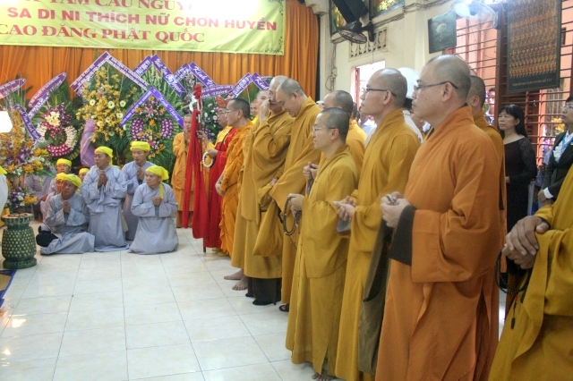 TP.HCM: Chùa Giác Ngộ di quan nhục thân cố Sa Di Ni Thích Nữ Chơn Huyền về nơi an nghĩ cuối cùng