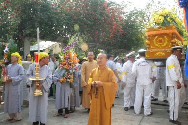 TP.HCM: Chùa Giác Ngộ di quan nhục thân cố Sa Di Ni Thích Nữ Chơn Huyền về nơi an nghĩ cuối cùng