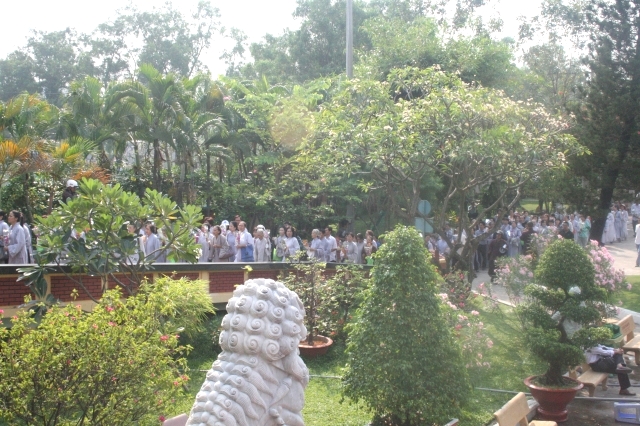 TP.HCM: Chùa Giác Ngộ di quan nhục thân cố Sa Di Ni Thích Nữ Chơn Huyền về nơi an nghĩ cuối cùng