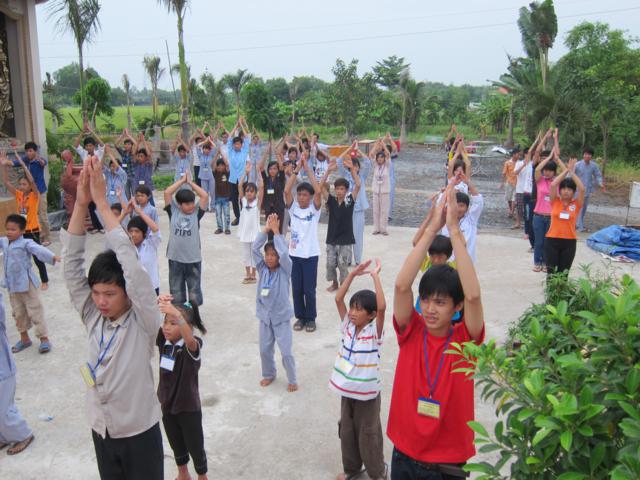Long An: Chùm ảnh sinh hoạt ngày thứ ba tại khóa tu mùa hè “Rèn luyện tài đức – Vững bước vào đời”