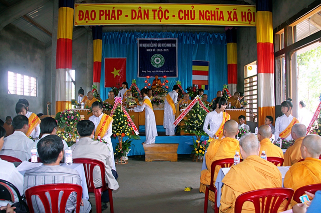 Hội Nghị Đại Biểu Phật Giáo Huyện Mang-Yang Nhiệm Kỳ I (2012-2017)