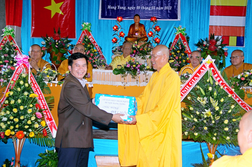 Hội Nghị Đại Biểu Phật Giáo Huyện Mang-Yang Nhiệm Kỳ I (2012-2017)