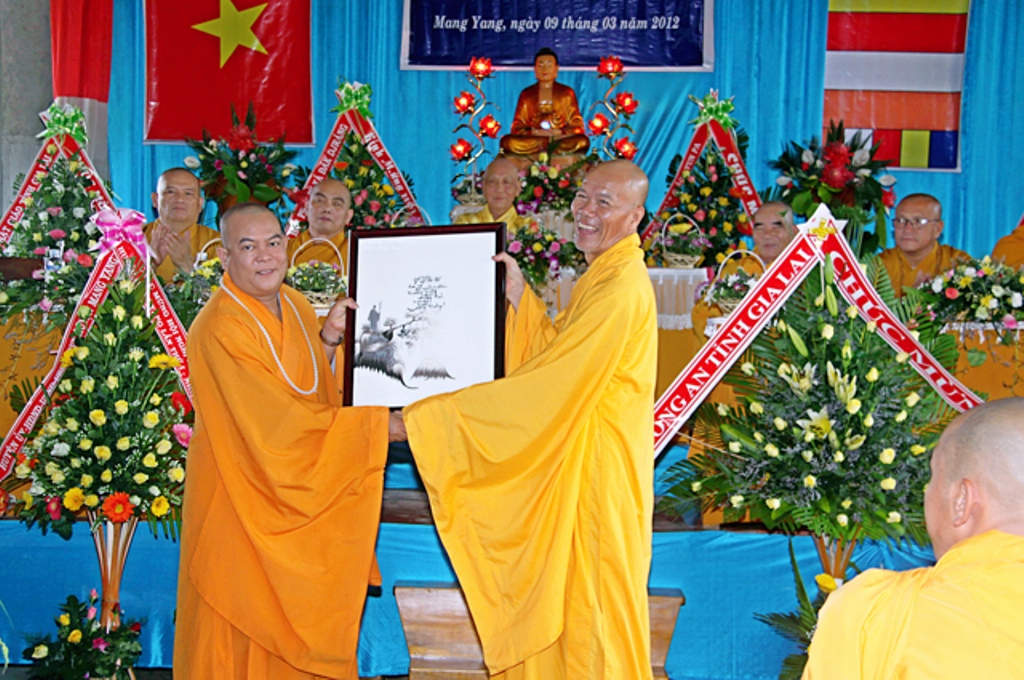 Hội Nghị Đại Biểu Phật Giáo Huyện Mang-Yang Nhiệm Kỳ I (2012-2017)